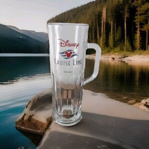 Disney Cruise Line Tall Glass 9"
